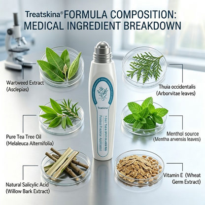 Treatskina®🌿 Official Store7-𝐷𝑎𝑦 𝗧𝐚𝐠 & 𝗦𝗽𝐨𝐭 𝐄𝐫𝒂𝒔𝒆𝒓(Zero Pain, Zero 𝐒𝐜𝐚𝒓𝒔 Rollerball)