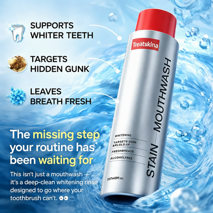 ✨ Treatskina  Mouthwash｜Not Just Fresher Breath — A Truly Deep Clean Feeling 🦷💜