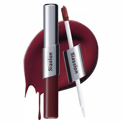 Perfect Twin Lip — Dual-Ended Liquid Lipstick with Velvet Matte Color and Glossy Shine
