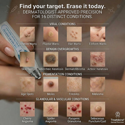 Treatskina®🌿 Official Store7-𝐷𝑎𝑦 𝗧𝐚𝐠 & 𝗦𝗽𝐨𝐭 𝐄𝐫𝒂𝒔𝒆𝒓(Zero Pain, Zero 𝐒𝐜𝐚𝒓𝒔 Rollerball)