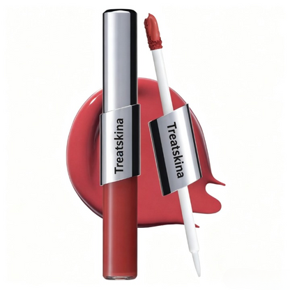 Perfect Twin Lip — Dual-Ended Liquid Lipstick with Velvet Matte Color and Glossy Shine