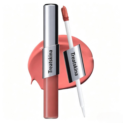 Perfect Twin Lip — Dual-Ended Liquid Lipstick with Velvet Matte Color and Glossy Shine