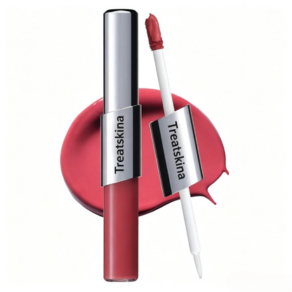Perfect Twin Lip — Dual-Ended Liquid Lipstick with Velvet Matte Color and Glossy Shine